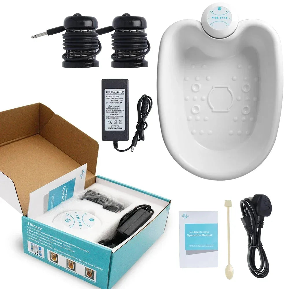 Detox Ionic Foot Bath Spa Massage Machine - Omega Lifestyles