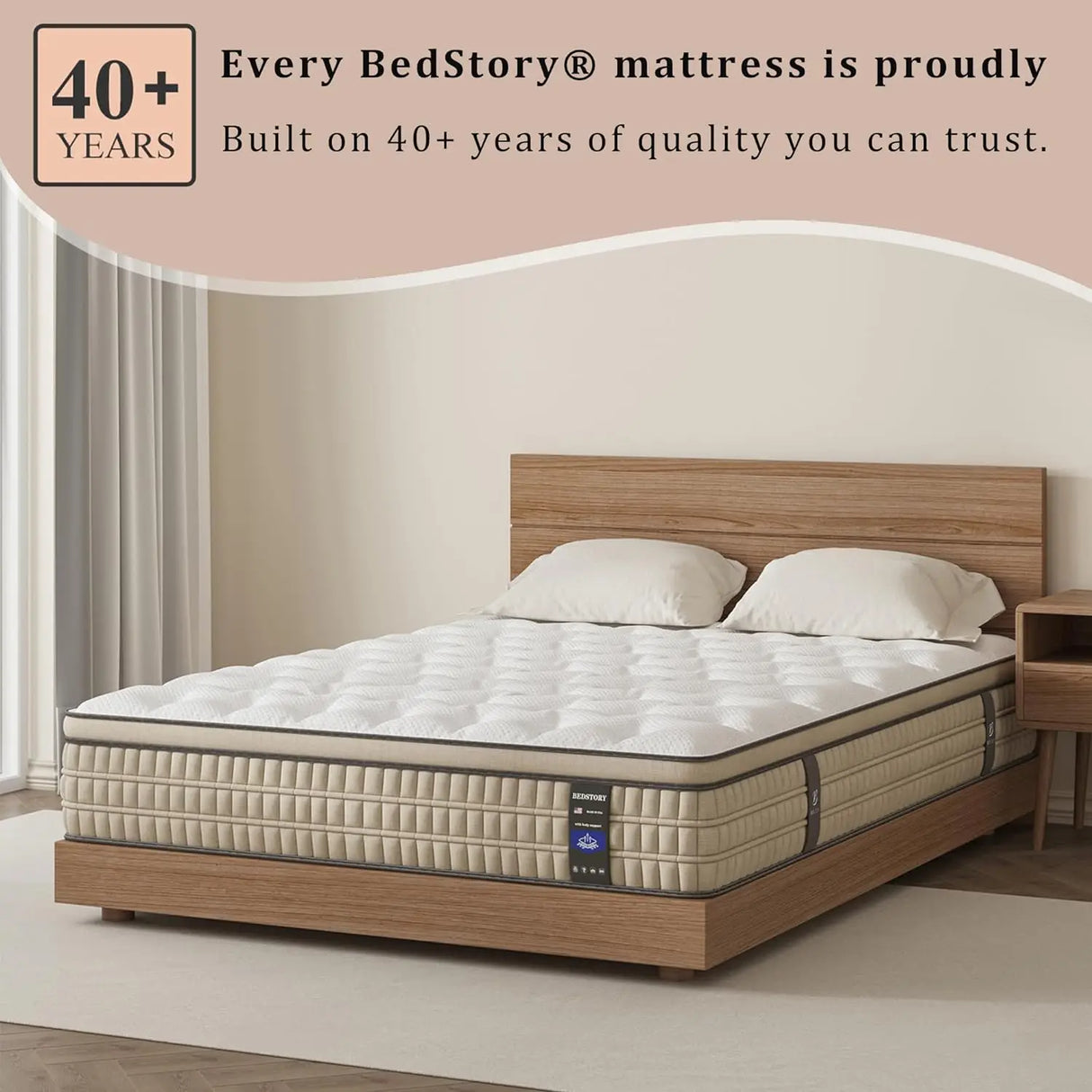 Medium 12-Inch Hybrid Gel Memory Foam Mattress