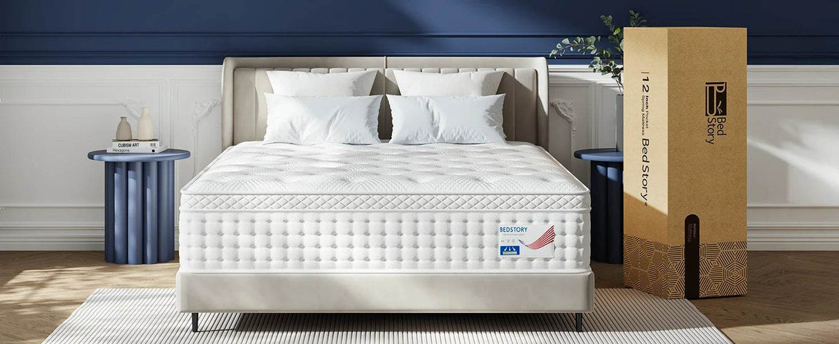Medium Hybrid Memory Foam Pocket Spring Mattress - Sleep Galleria