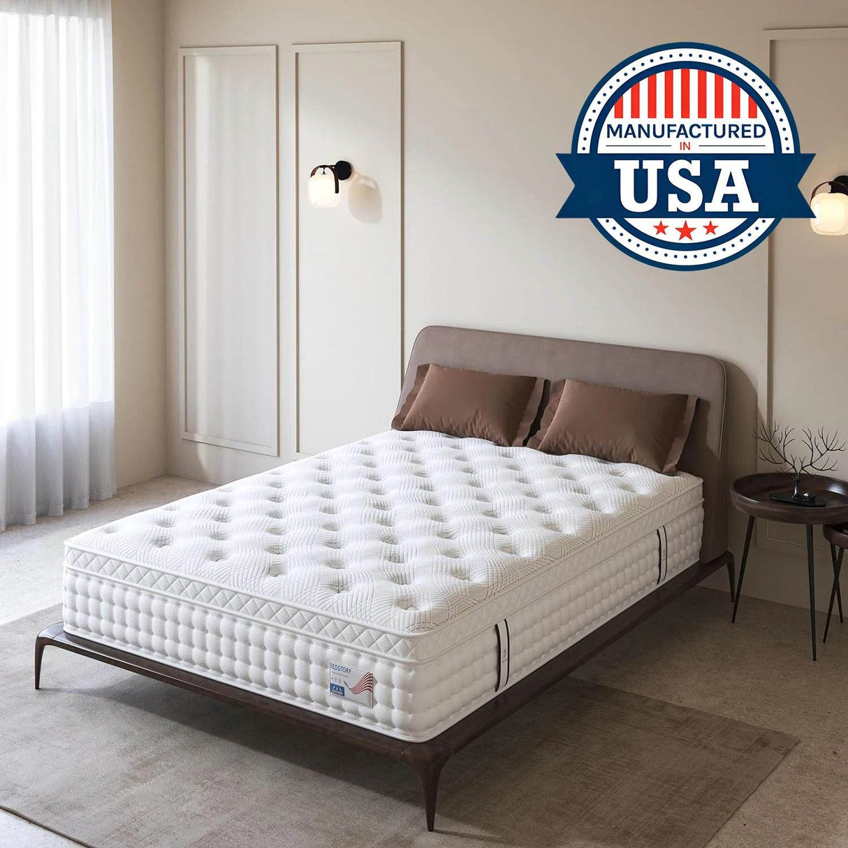 Medium Hybrid Memory Foam Pocket Spring Mattress - Sleep Galleria