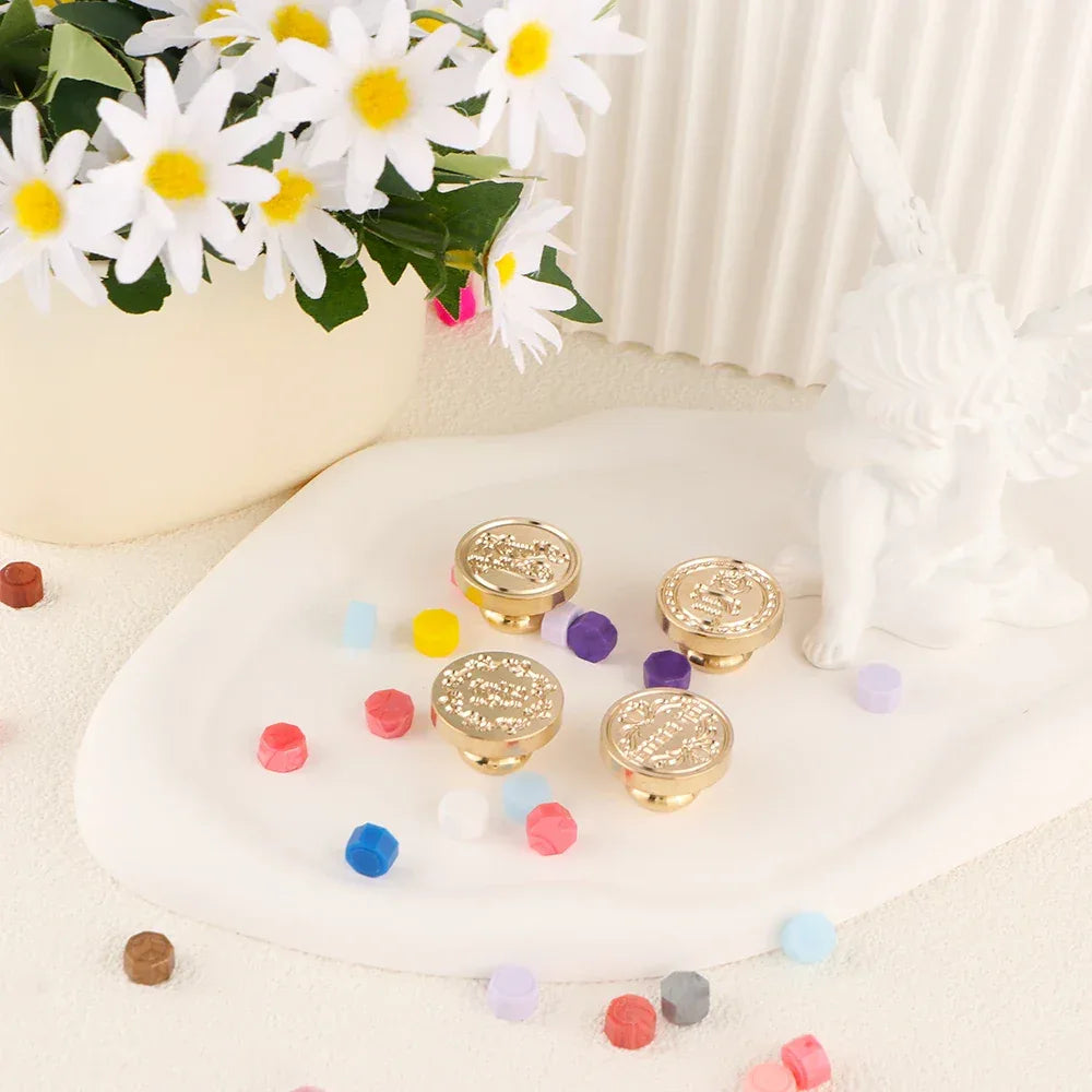 Wax Seal Stamp With Removable Brass Head For Decoration - Omega Lifestyles