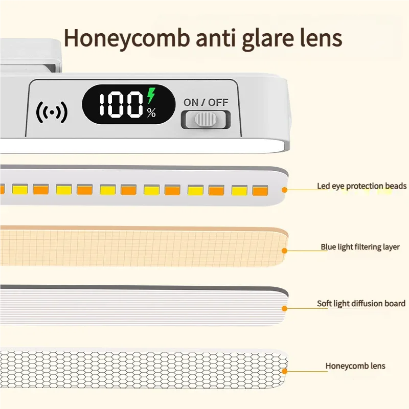 Magnetic Touch Table Lamp With Stepless Dimming - Omega Lifestyles