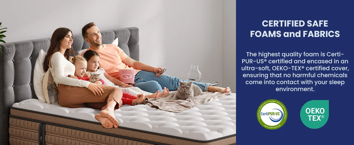 Medium 12-Inch Hybrid Gel Memory Foam Mattress