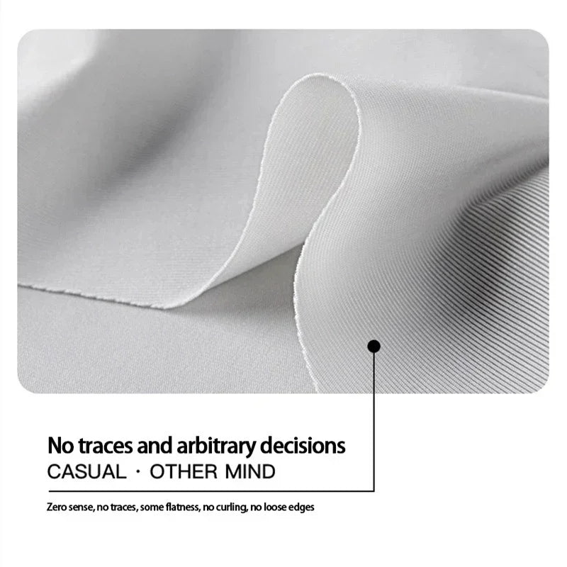 Men’s Seamless Ultra-Thin Breathable Polyester Spandex Boxer Shorts