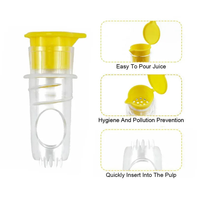 Manual Citrus Juicer Compact Efficient Hand Press Squeezer - Omega Lifestyles