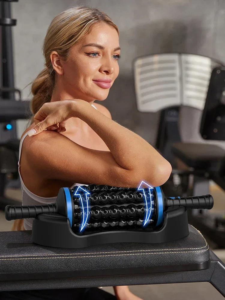 Rechargeable Electric Percussive Muscle Roller Massage Device - Omega Lifestyles