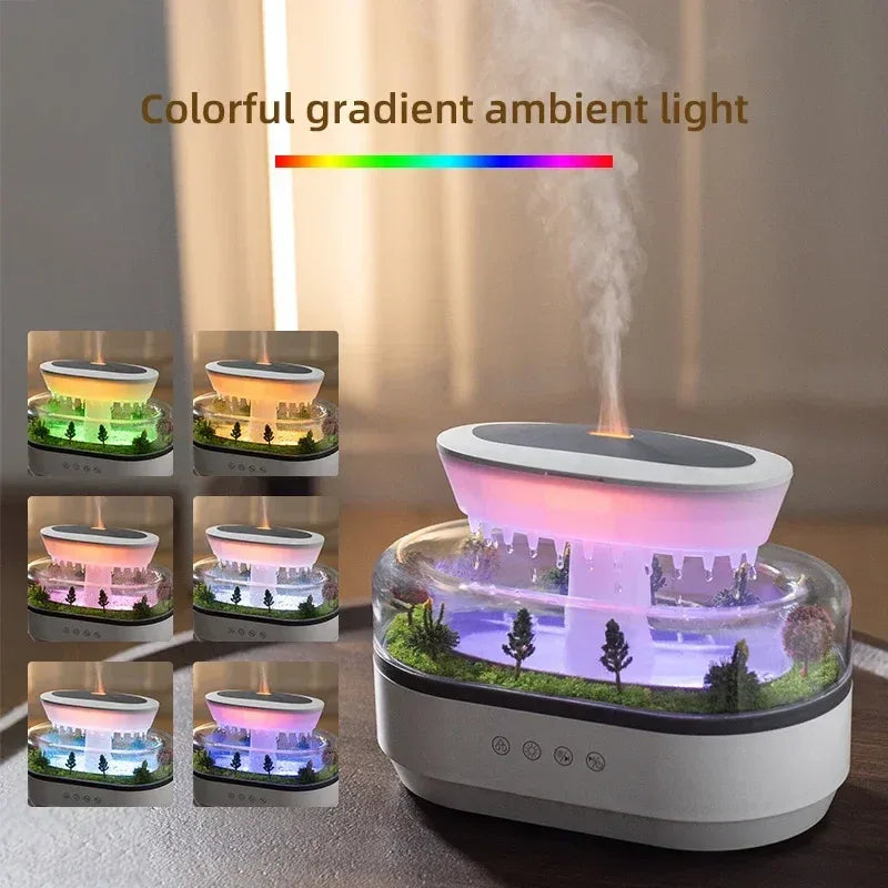 Ultrasonic Aromatherapy Diffuser With Colorful Nightlight - Omega Lifestyles