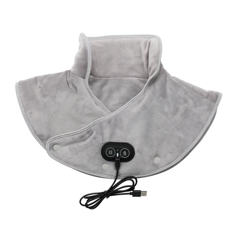 USB Electric Heating Neck Shoulder Massager Thermal Compress Wrap - Omega Lifestyles