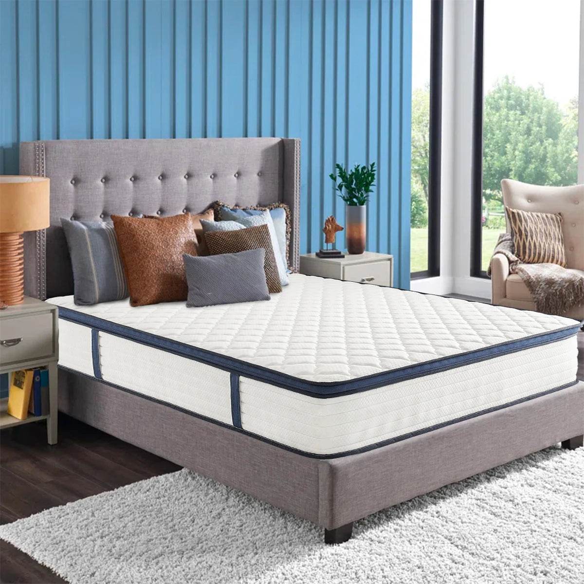Medium Plush Hybrid Memory Foam Mattress - Sleep Galleria