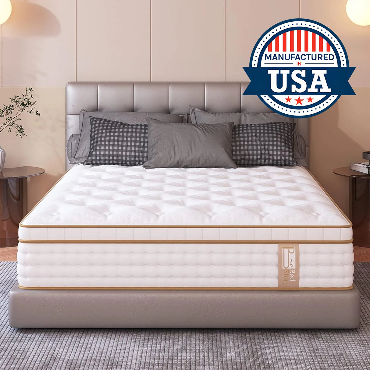 Medium Hybrid 14-Inch Gel-Infused Memory Foam Mattress