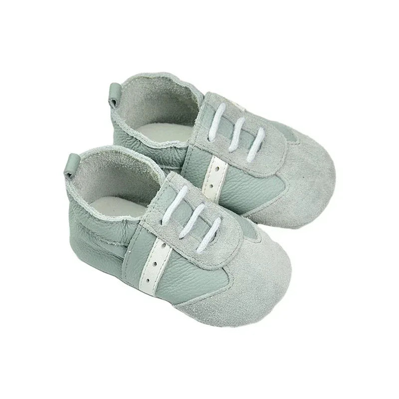 Soft Cow Leather Baby Shoes Infant Toddler First Walkers - Omega Lifestyles