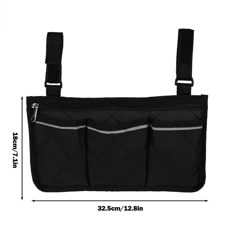 Waterproof Folding Wheelchair Storage Bag With Reflective Strip - Omega Lifestyles