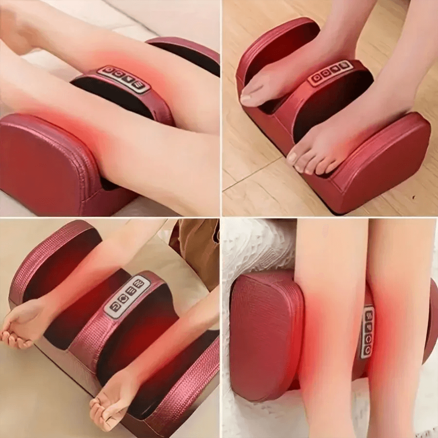 Electric Foot Kneading Massager With Heating Function