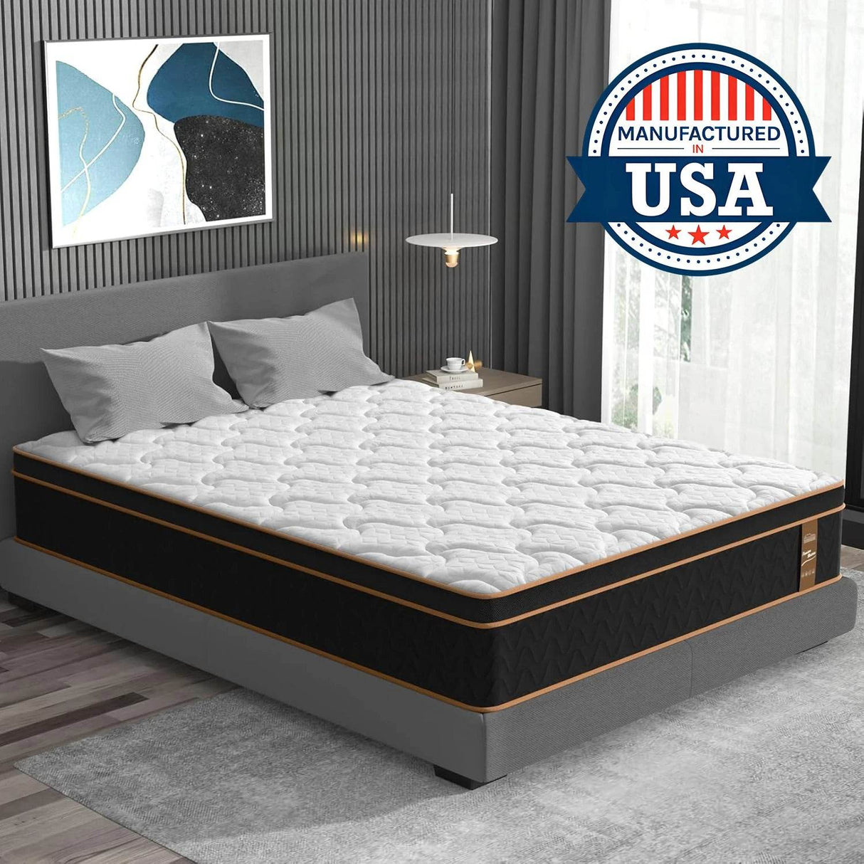 Medium Gel Memory Foam Hybrid Mattress - Sleep Galleria