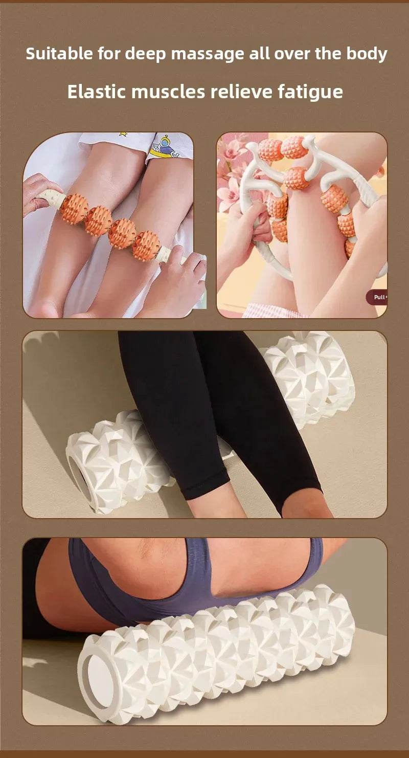 360 Degree Manual Massage Roller for Muscle Relaxation - Sleep Galleria
