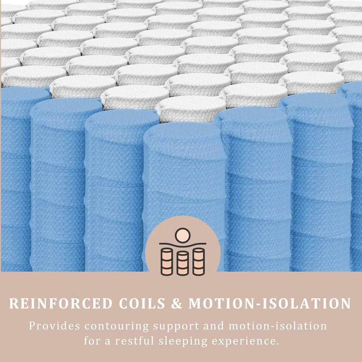 Medium Hybrid Gel Memory Foam Mattress - Sleep Galleria