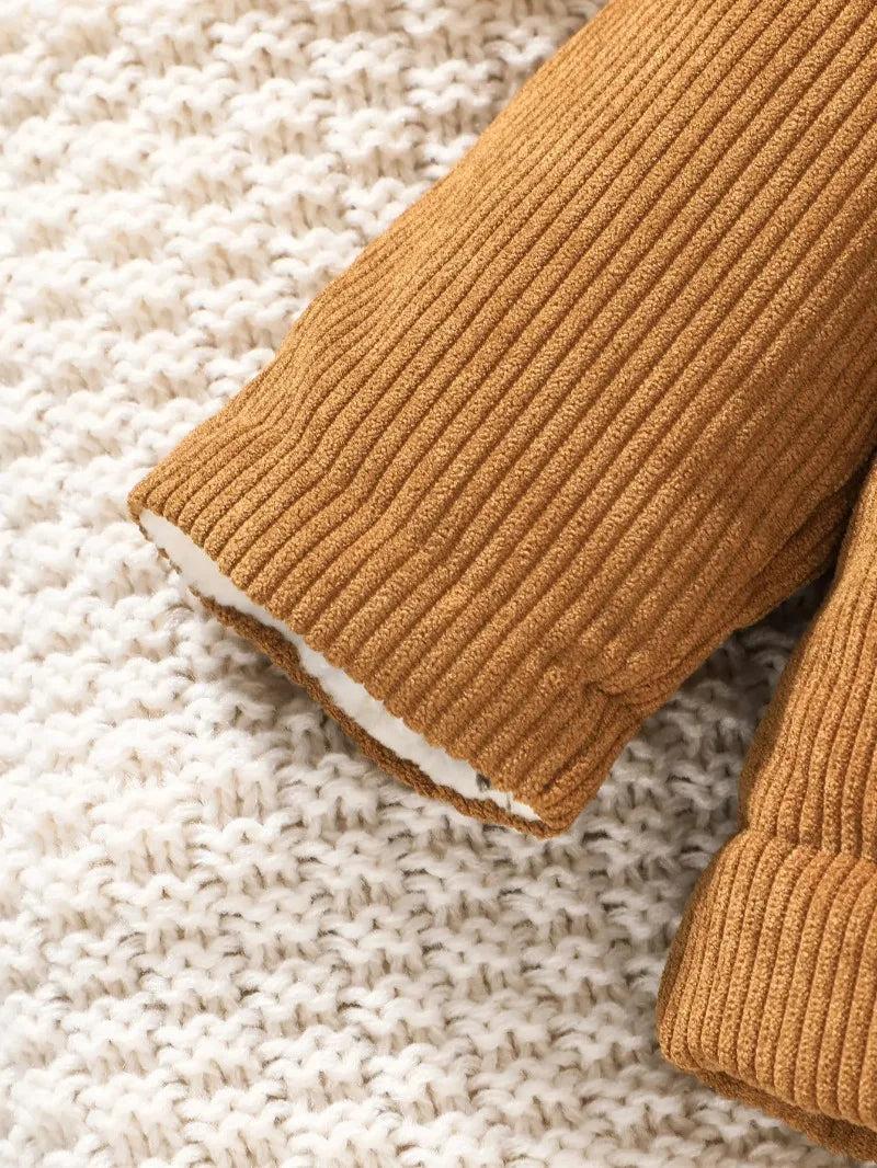 Children’s Patchwork Cotton Down Winter Jacket 2-3Y