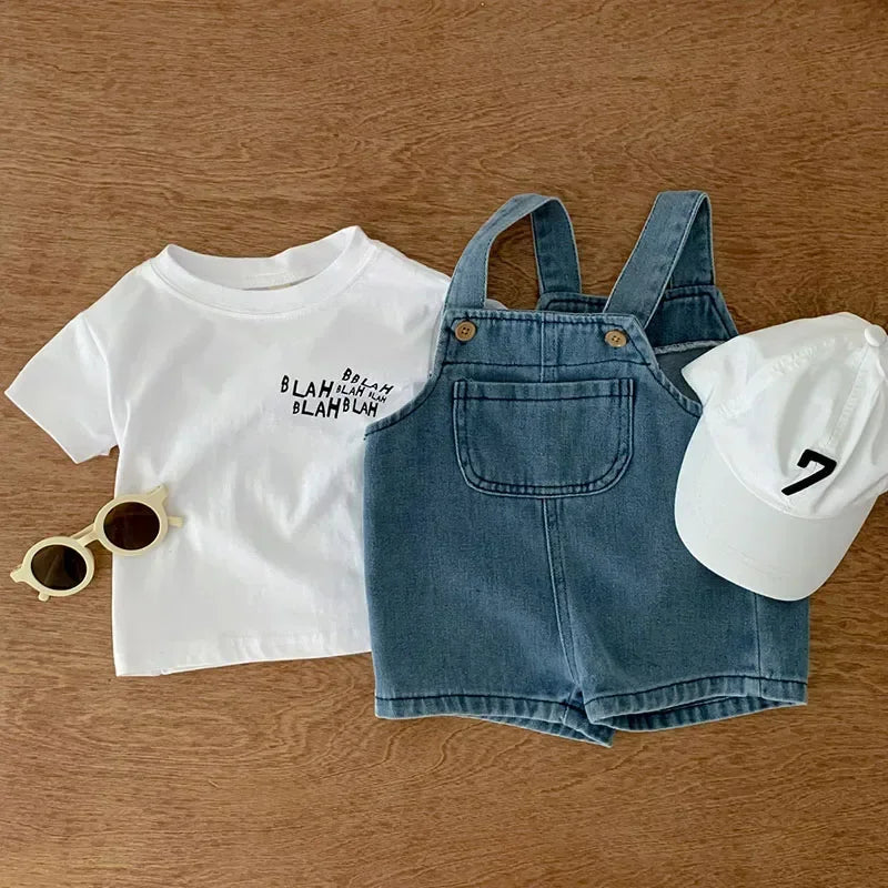 2-Piece Toddler Baby Clothing Set Summer Casual