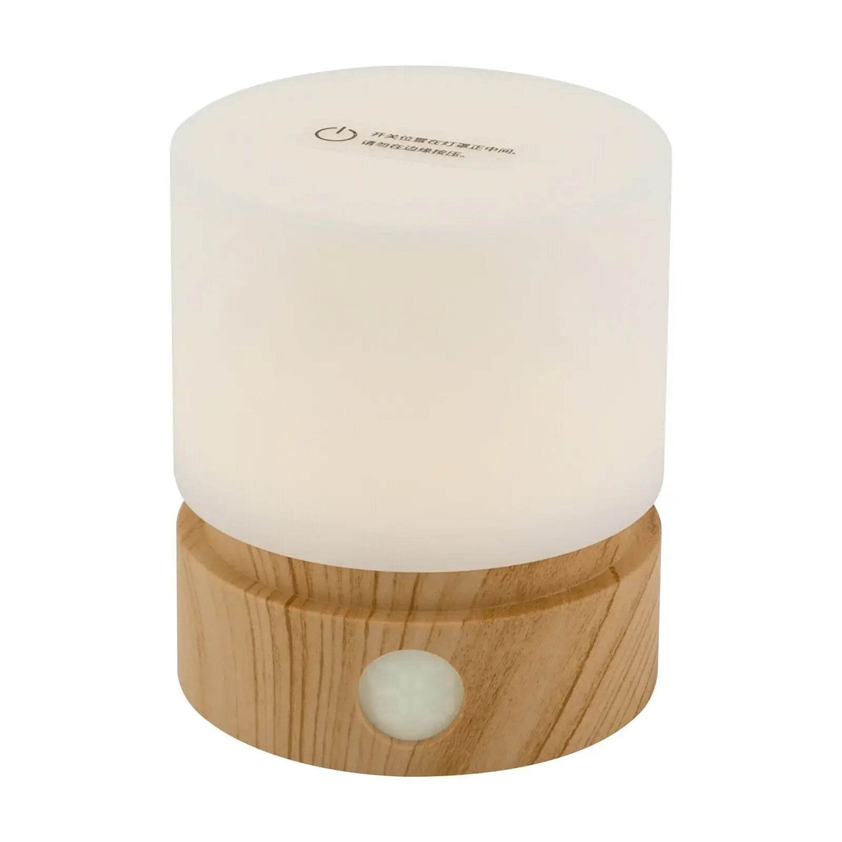 Soft Glow LED Cylindrical Bedside Night Light