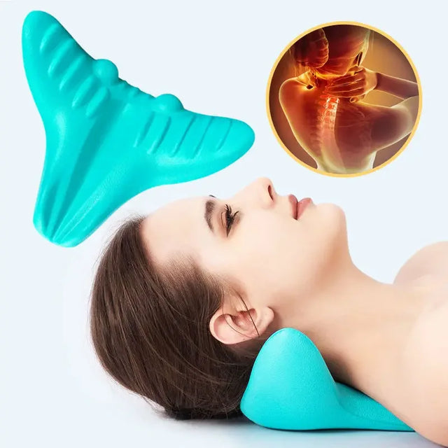 Ergonomic Cervical Neck Massage Pillow for Relaxation - Omega Lifestyles