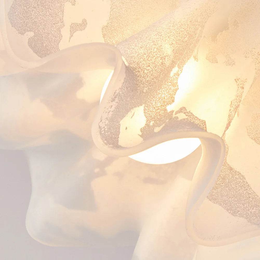 Vintage Floral Acrylic LED Desk Lamp