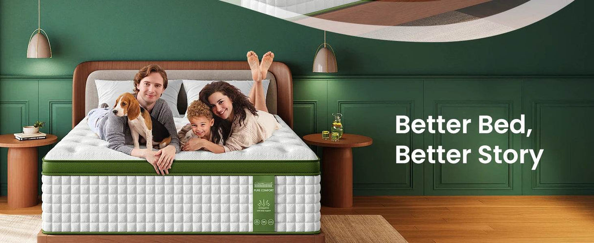 Soft Hybrid Gel Memory Foam Mattress - Sleep Galleria