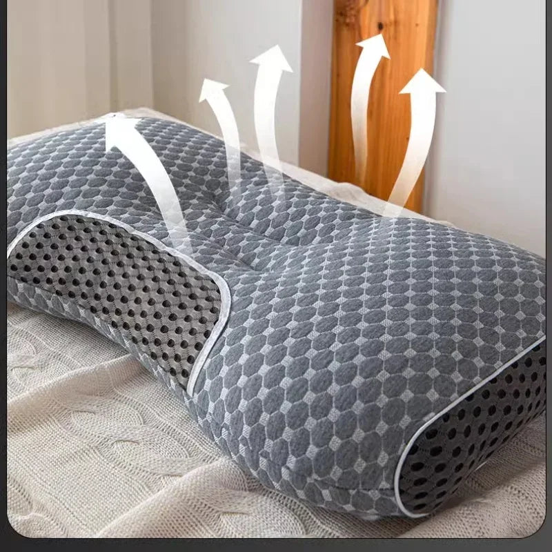 Cooling Soft Neck Health Care Sleeping Pillow 45x70cm - Omega Lifestyles