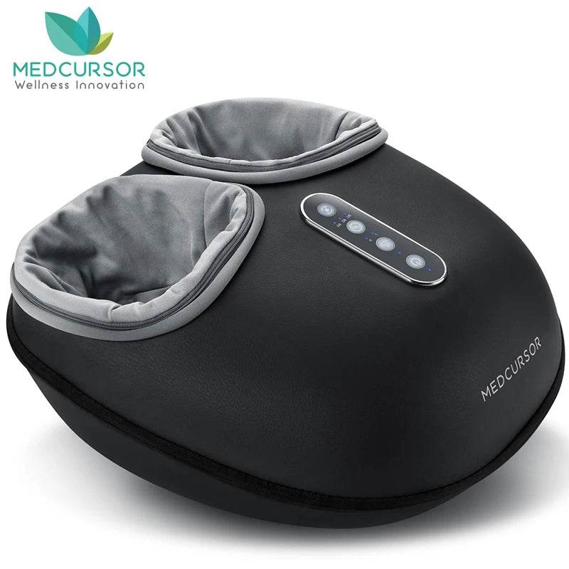 Shiatsu Heated Electric Foot Massager With Rollers