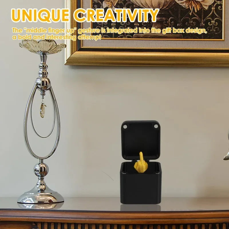 Set of 2 Funny Middle Finger Prank Desk Decorations - Omega Lifestyles