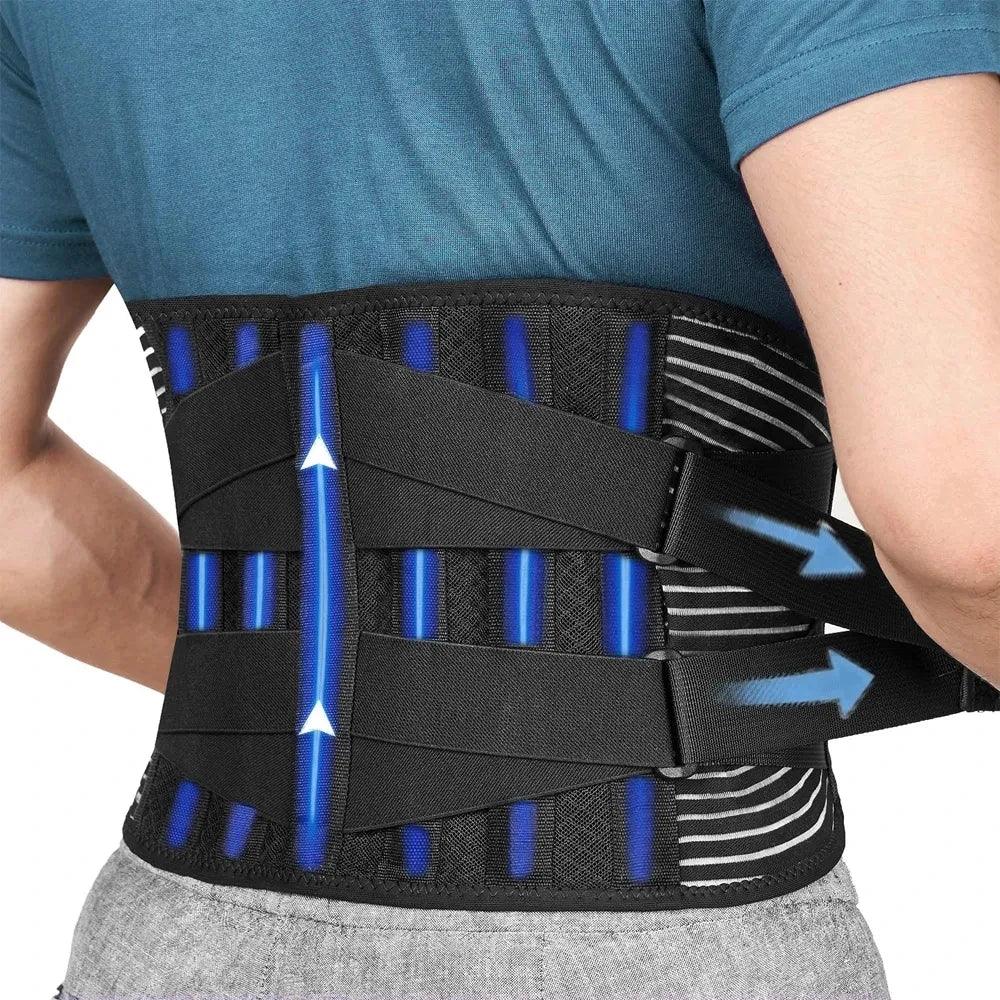 Adjustable Breathable Orthopedic Back Lumbar Support Belt - Omega Lifestyles