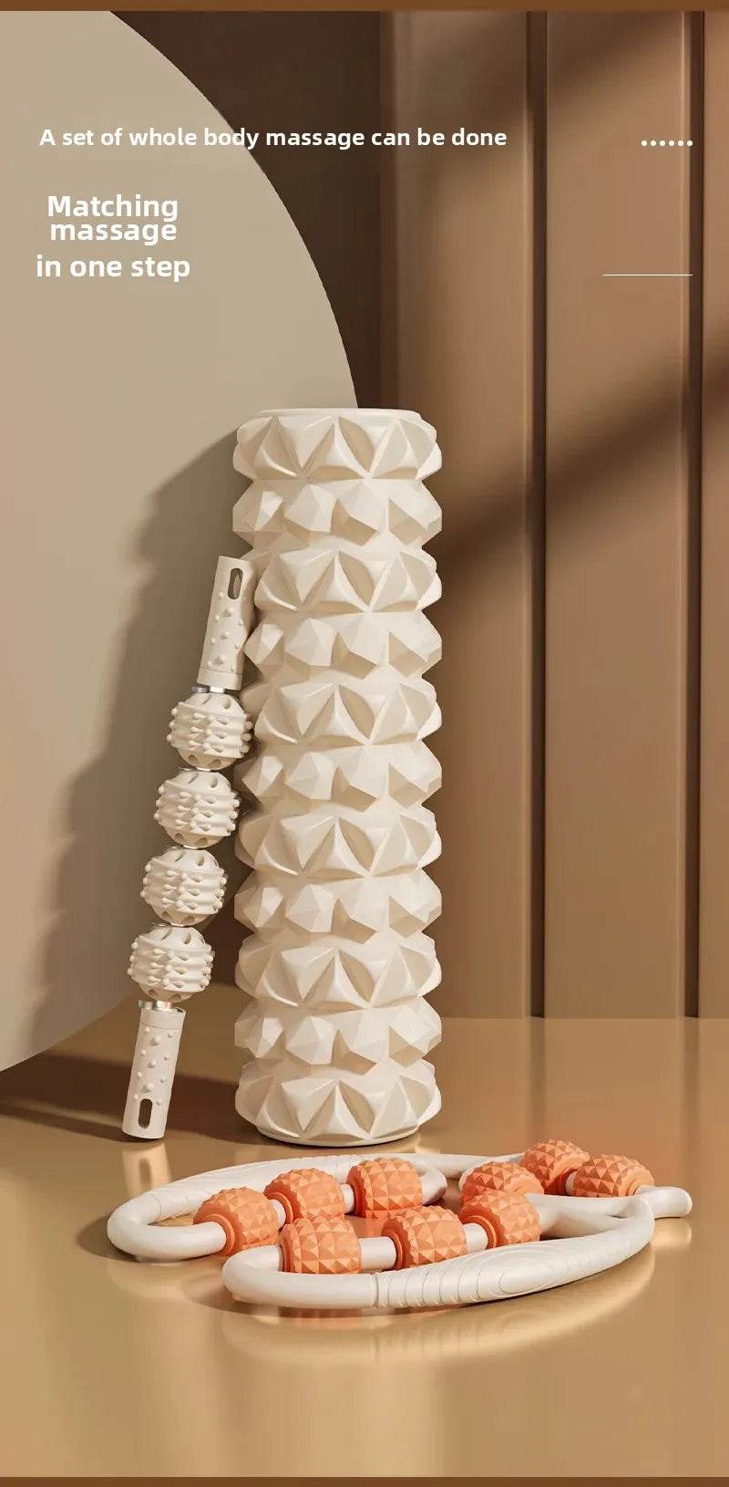 360 Degree Manual Massage Roller for Muscle Relaxation - Sleep Galleria