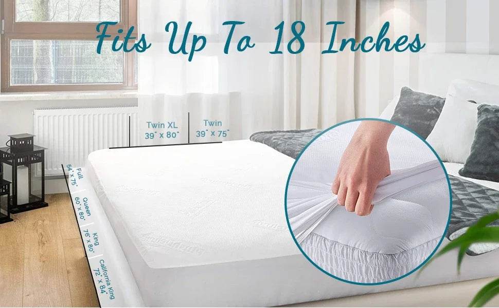 Signature Bamboo Waterproof Premium Protector - Sleep Galleria