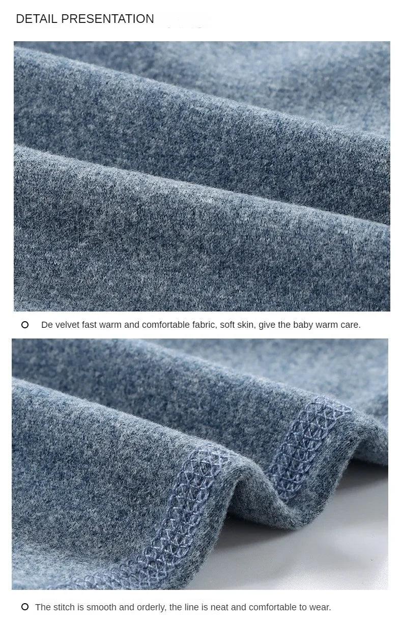 Children's Fleece Warm Velvet Thickened Winter Leggings - Omega Lifestyles