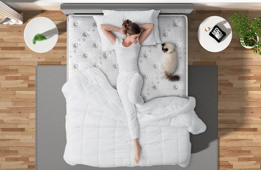 Medium Gel Memory Foam Pocket Spring Mattress - Sleep Galleria