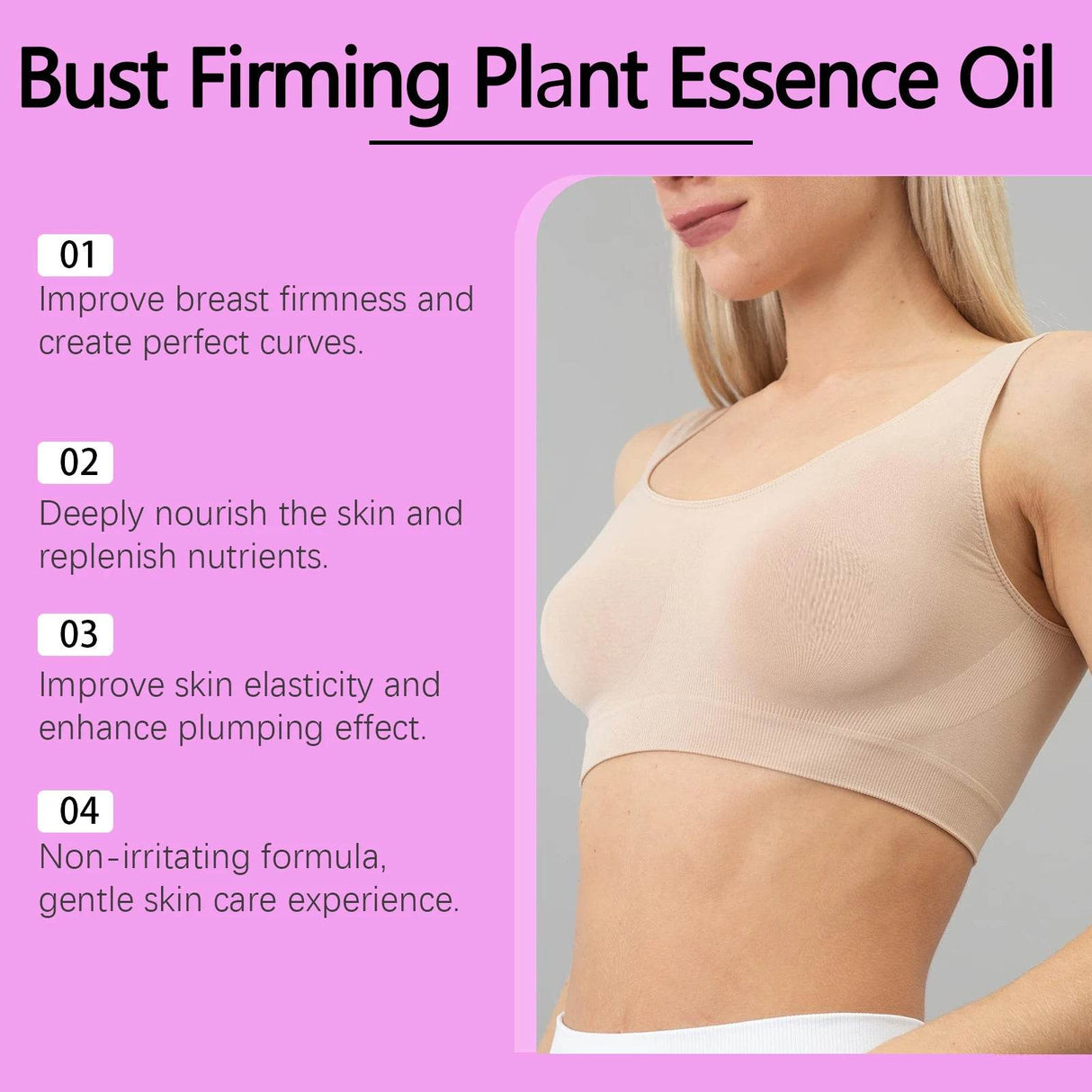 Bust Firming Chest Care Massage Oil