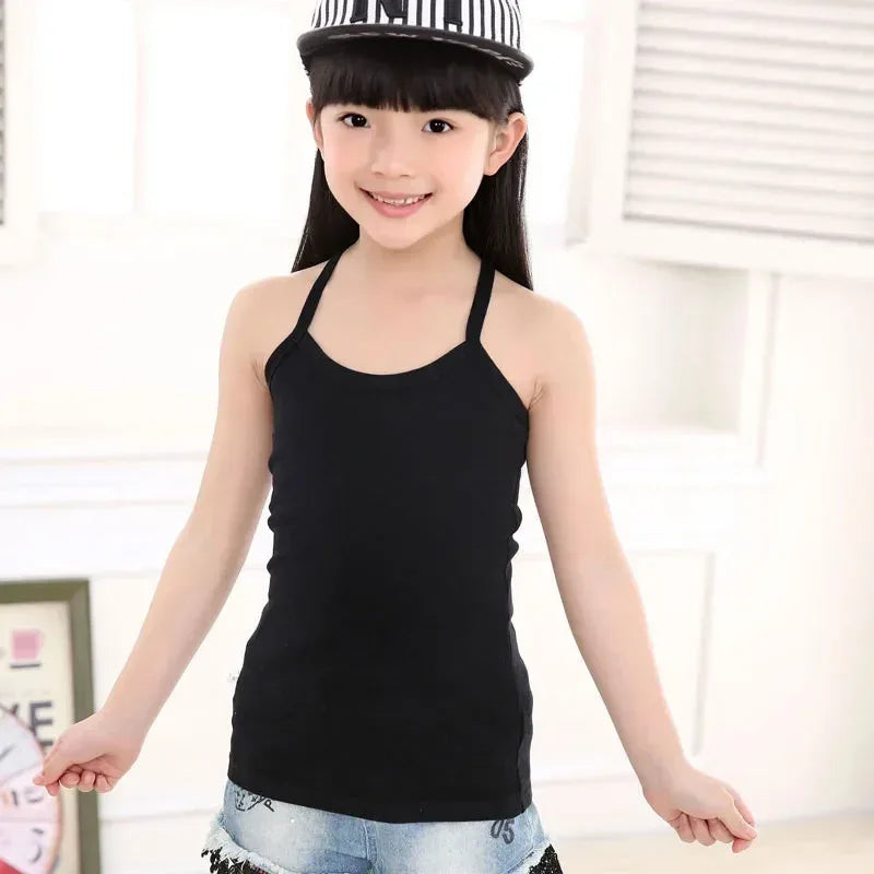 Kids Cotton Sleeveless Casual Vest Top - Omega Lifestyles