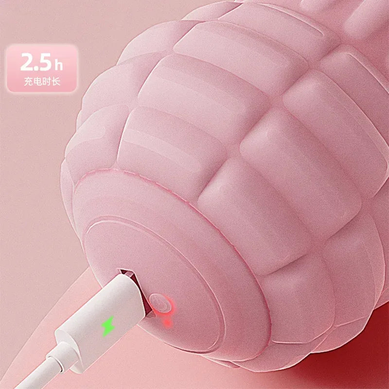 Electric Silicone Peanut Deep Vibration Massage Ball - Omega Lifestyles