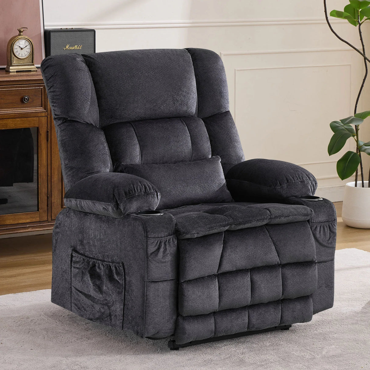 Dual Motor Power Lift Recliner Chair With Heat Massage - Omega Lifestyles