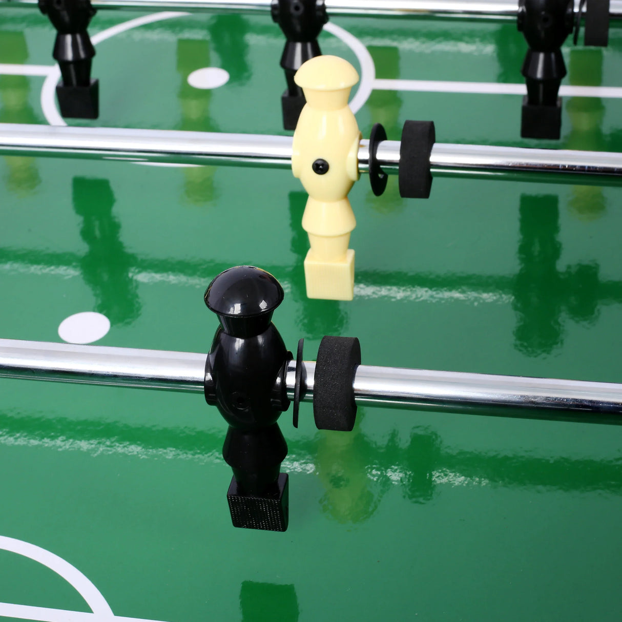 5-in-1 Multi-Game Table Billiards Foosball Ping Pong Basketball - Omega Lifestyles