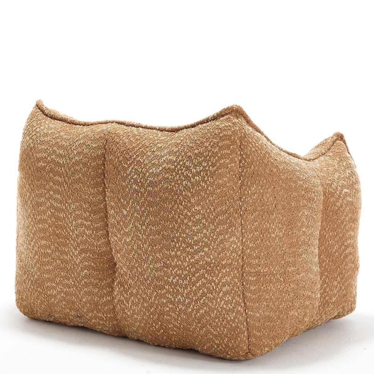 Chenille Bean Bag Chair Soft Foam Living Room Seating - Omega Lifestyles