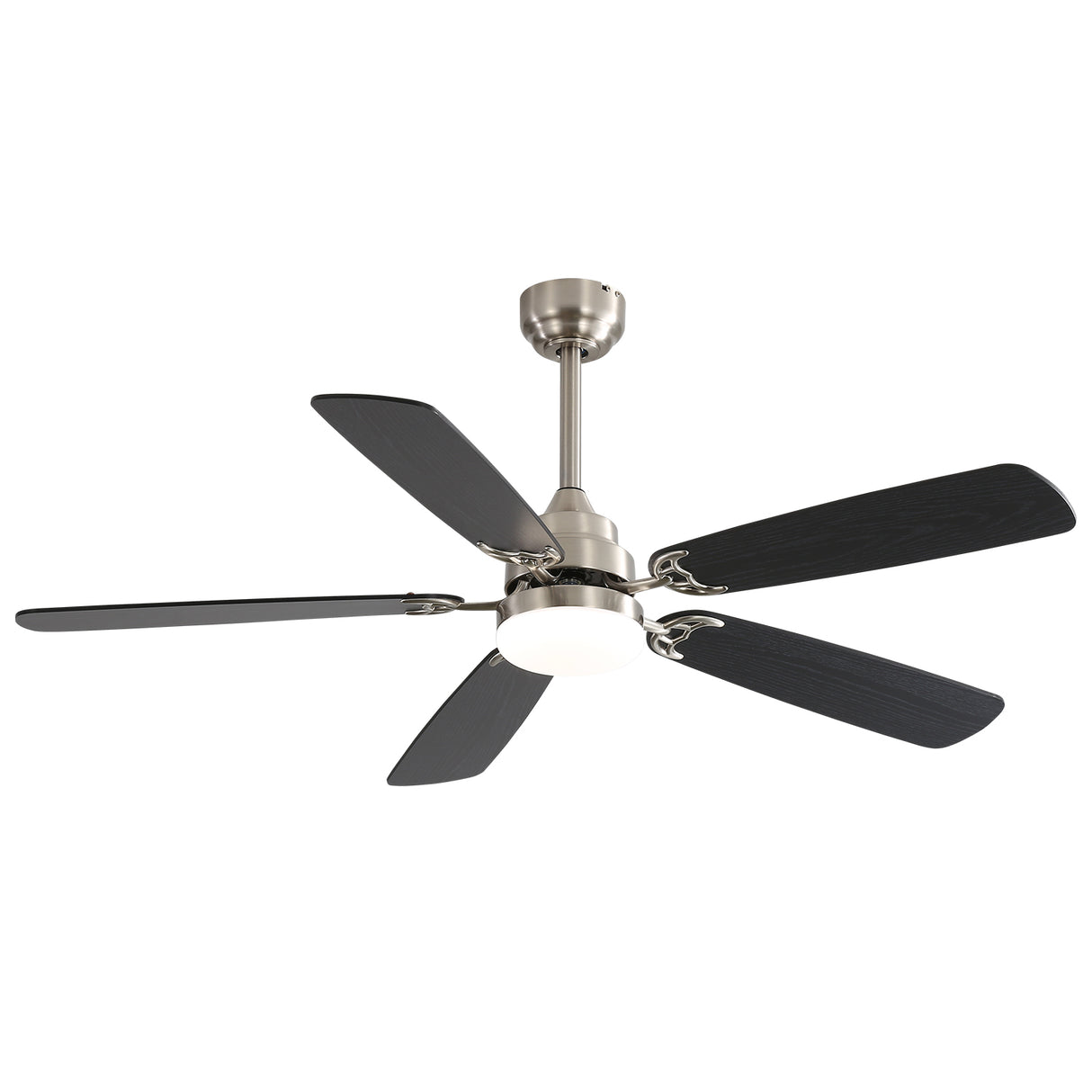 Modern 52-Inch Reversible Dc Motor Ceiling Fan With Light