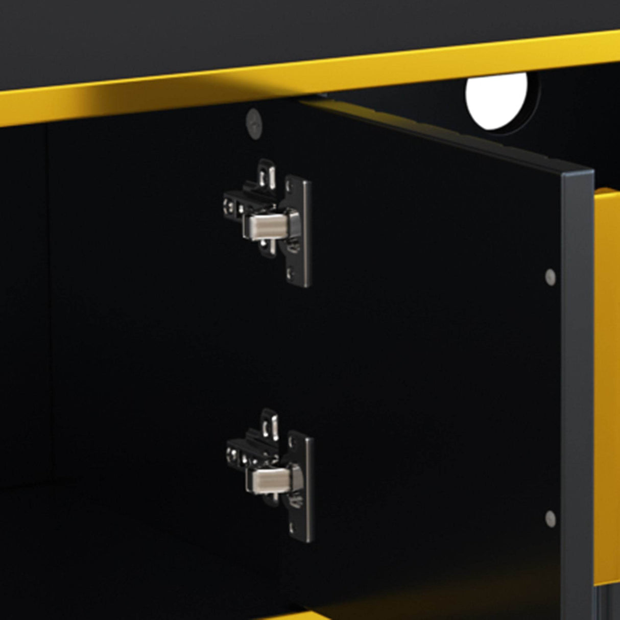 Modern Luxury Minimalism TV Stand With Storage Cabinets - Sleep Galleria