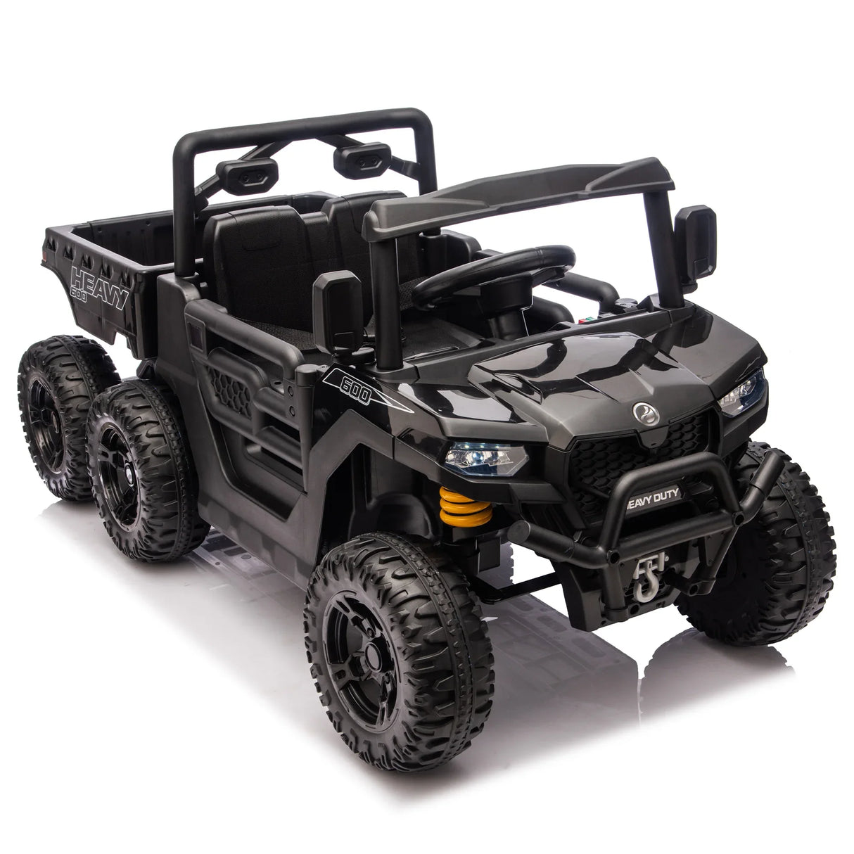 Kids 24V 4WD Six-Wheel Electric Remote Control Truck - Omega Lifestyles