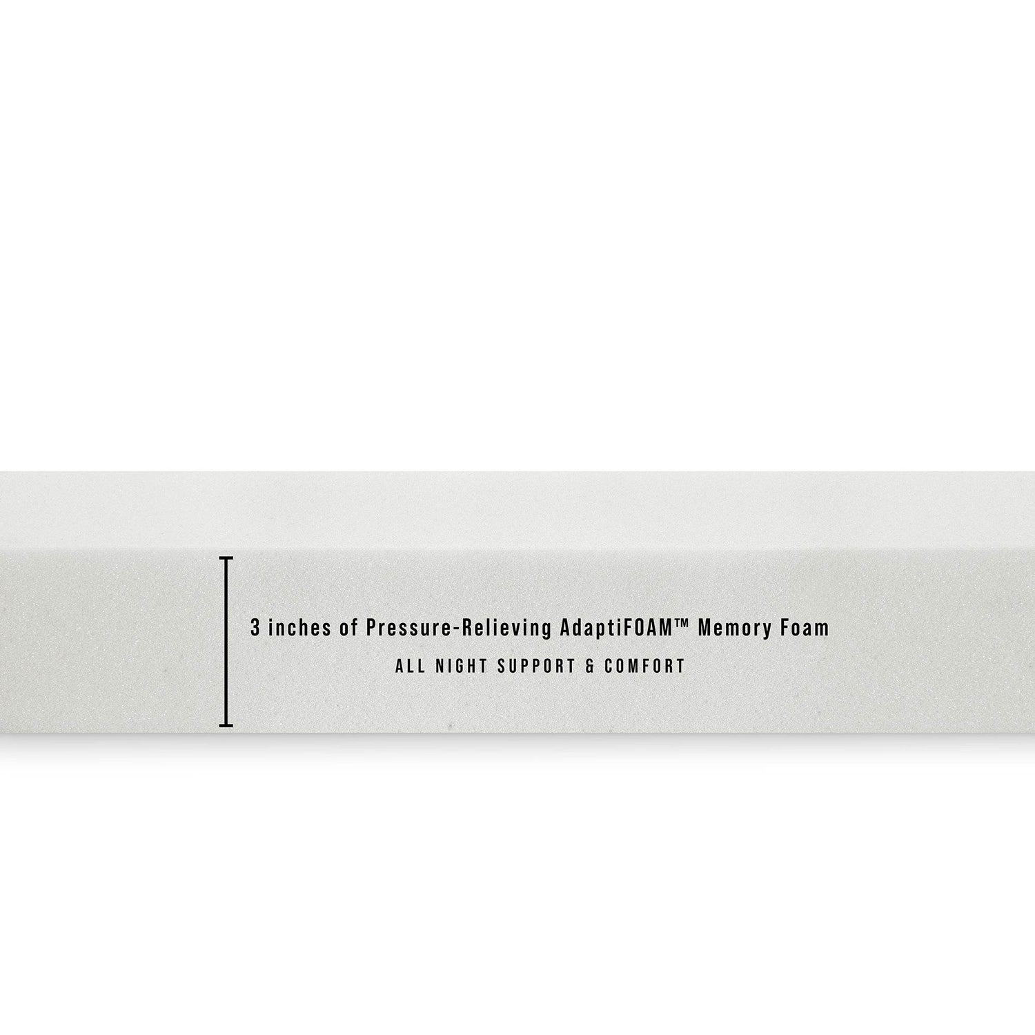 3-Inch Responsive Memory Foam Mattress Topper California King - Sleep Galleria