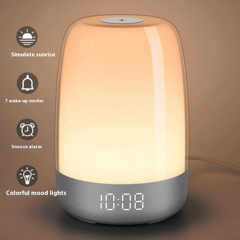 Alarm Clock Wake-Up Light Simulation Natural Sunrise Lamp - Sleep Galleria
