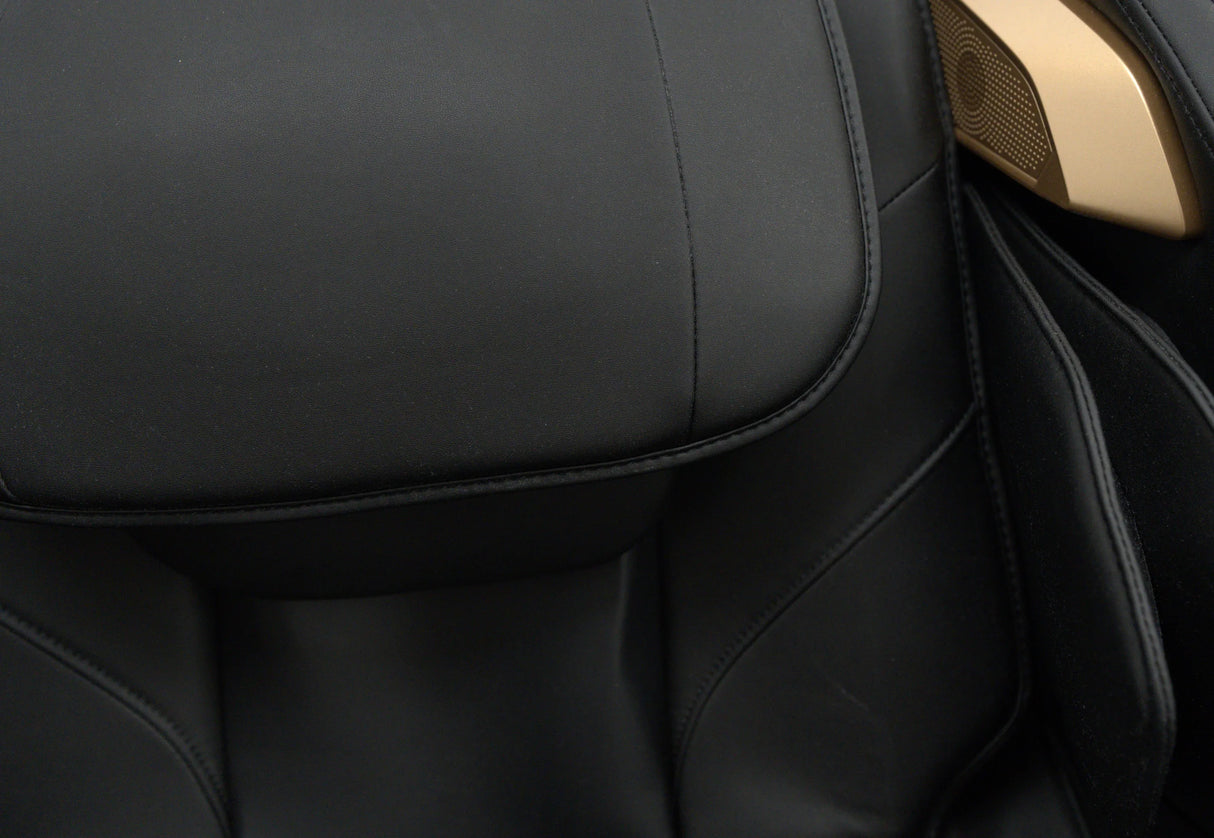 Zero-Gravity Shiatsu Heated Vinyl Full-Body Massage Chair - Omega Lifestyles