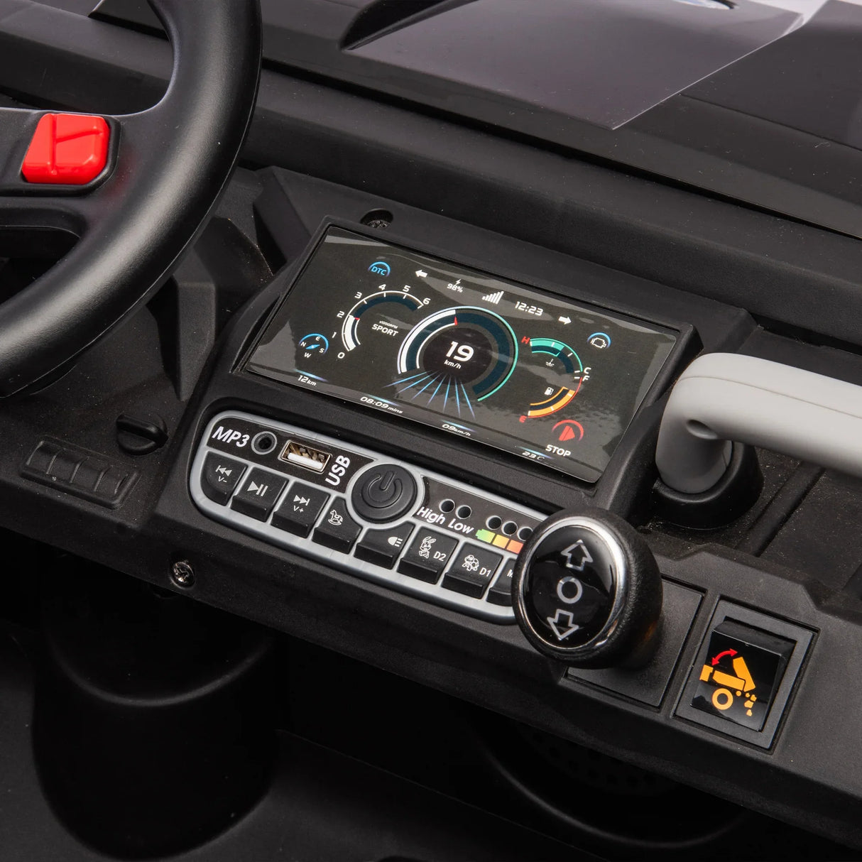 24-Inch Two-Seater Remote Control Ride On Truck - Omega Lifestyles