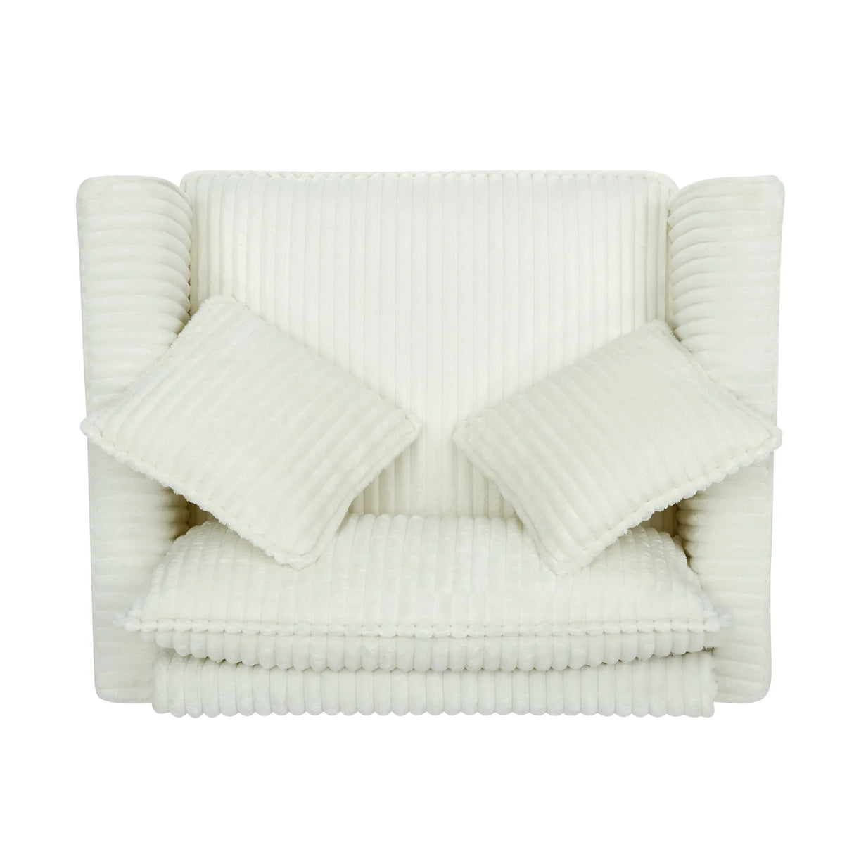 Corduroy Foam Lazyman Single-Person Sofa Chair - Omega Lifestyles