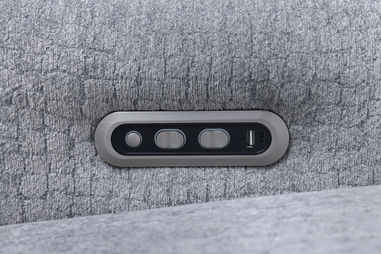 Fullar Modular Power Motion Sectional Sofa With Wireless Chargers And Speakers - Omega Lifestyles