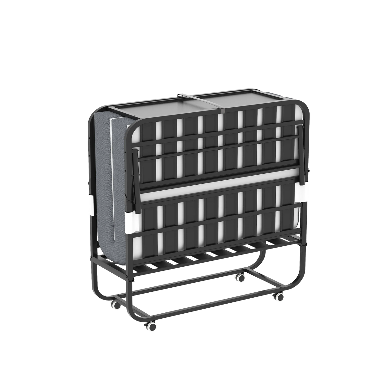 Twin Medium 5-Inch Memory Foam Folding Bed Frame - Omega Lifestyles